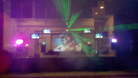 High School Dance in Gym